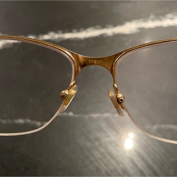 ✨Versace Mod Black & Gold Eyeglasses✨ Style: 1218 - Picture 5 of 10